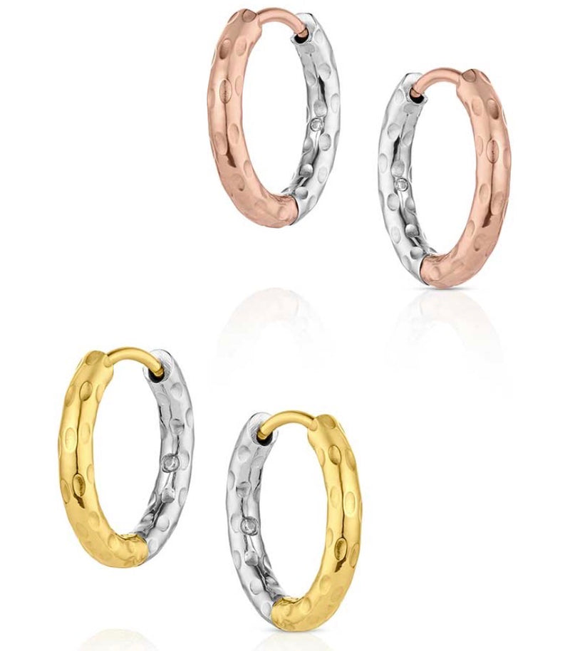 BGER6453 Earrings - Sun and Moon