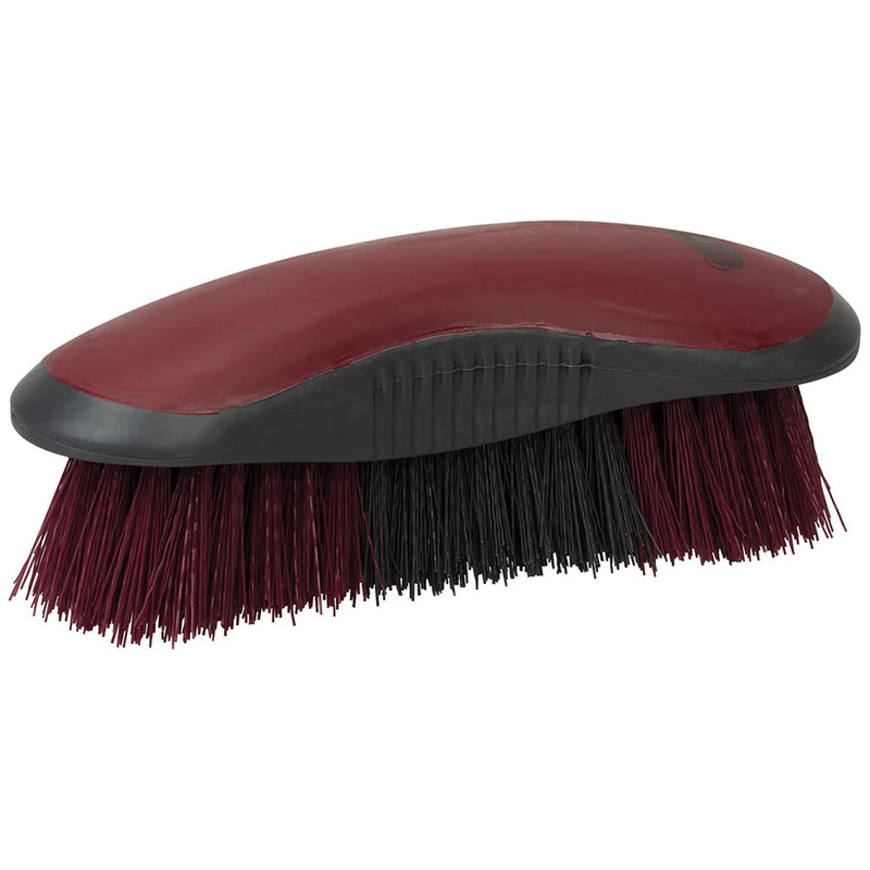 TK65-2059--Tawn/Gry Brush Dandy Stiff Curved Plastic
