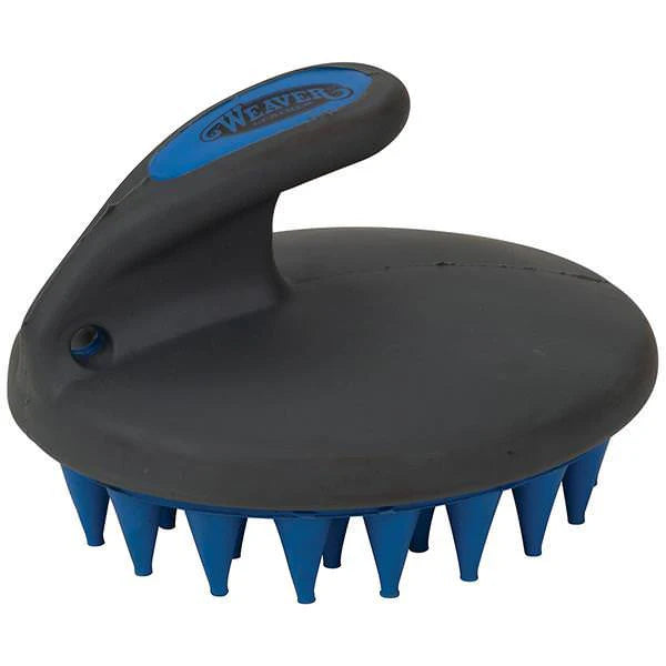 AC65-2058--BLUE-BLK Weaver Curry Brush