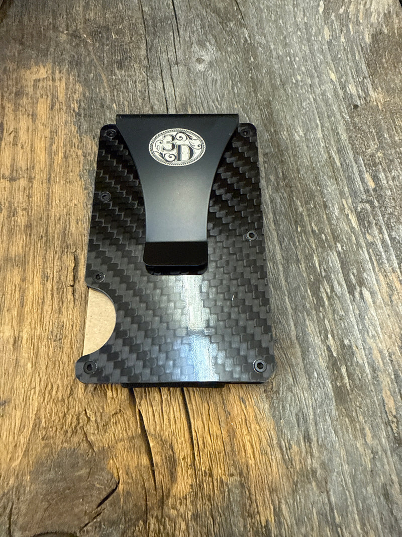 BGD250016197 Bronze and Silver Metal Card Holder w/ Money Clip