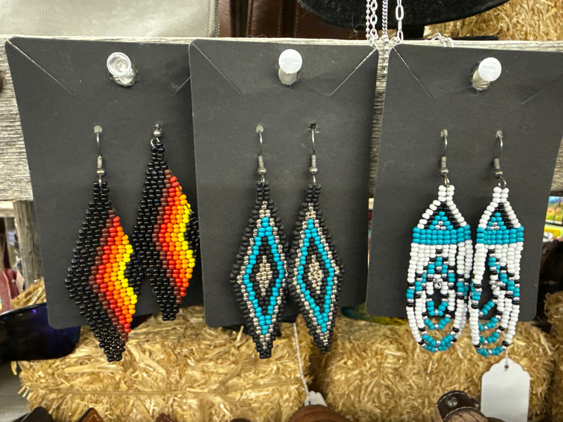 BGBEADEDEARRINGS Assorted Beaded Earrings