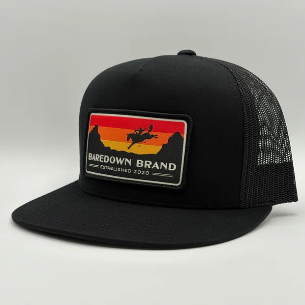 CLCAP2-O/S-Sunset Baredown Cap- Flat