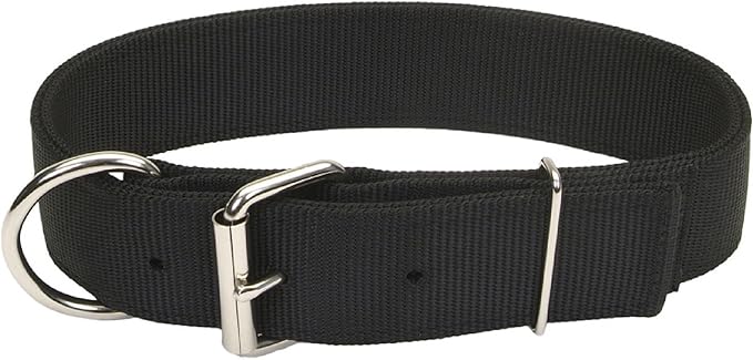 PS764-06390 Collar DoublePly Standard Nylon Collar 20" BLACK