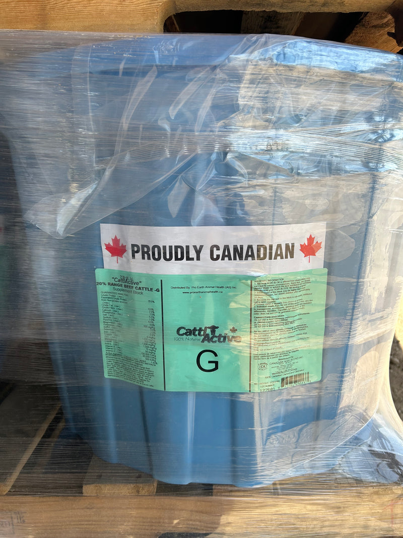 FSCATTLEACTIVE-20%G 20% Cattle Active Tub w/ Garlic 250lb