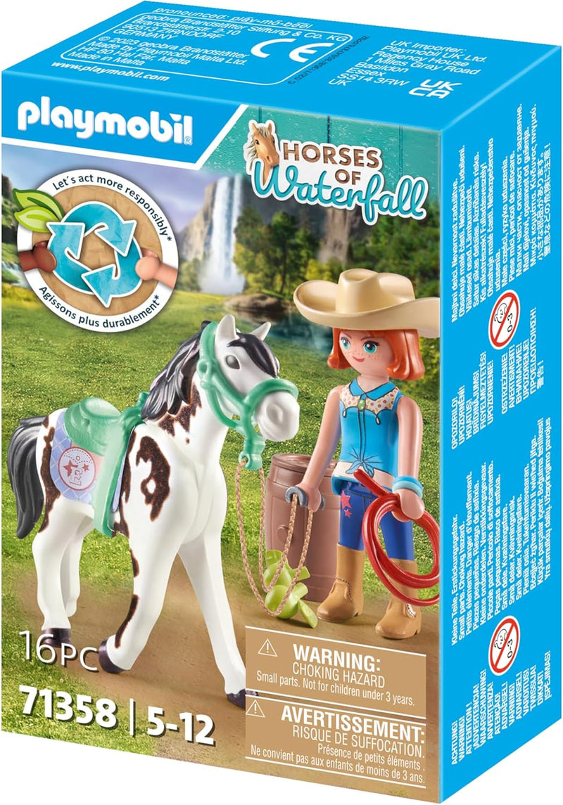 BG71358 Playmobil 16pc Horses of Waterfall "Ellie"