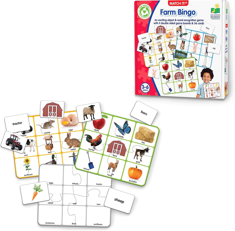 BG668436 Match It! Farm Bingo