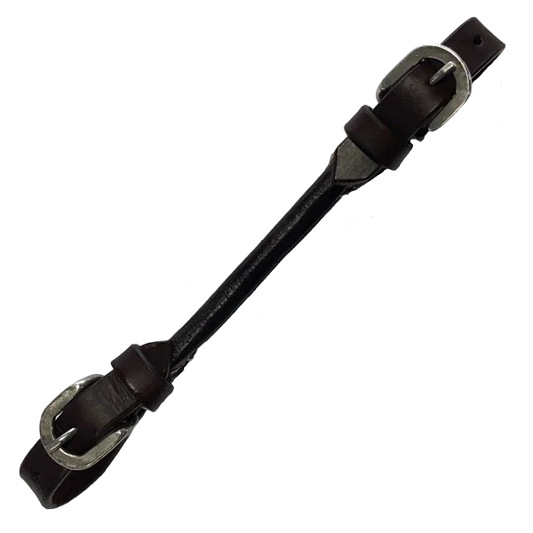 TK8323--Choco Chin/Curb Strap Rolled Leather