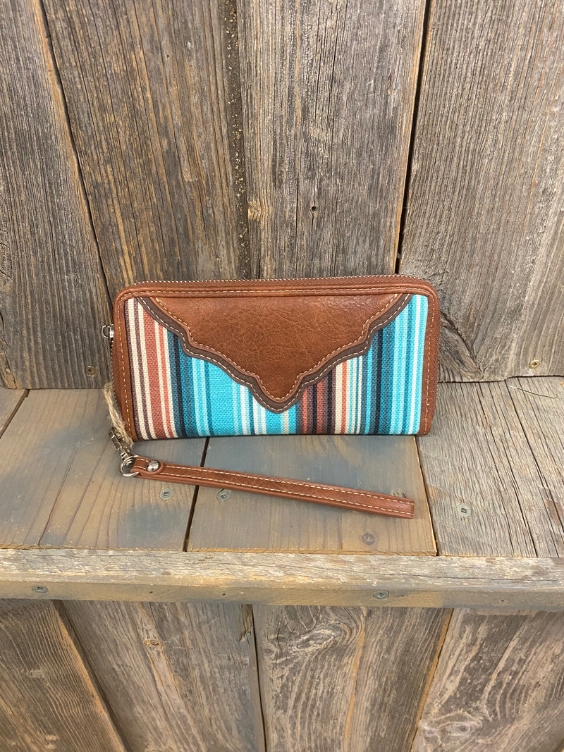 BG2510172151 Ladies Wallet Multi Striped