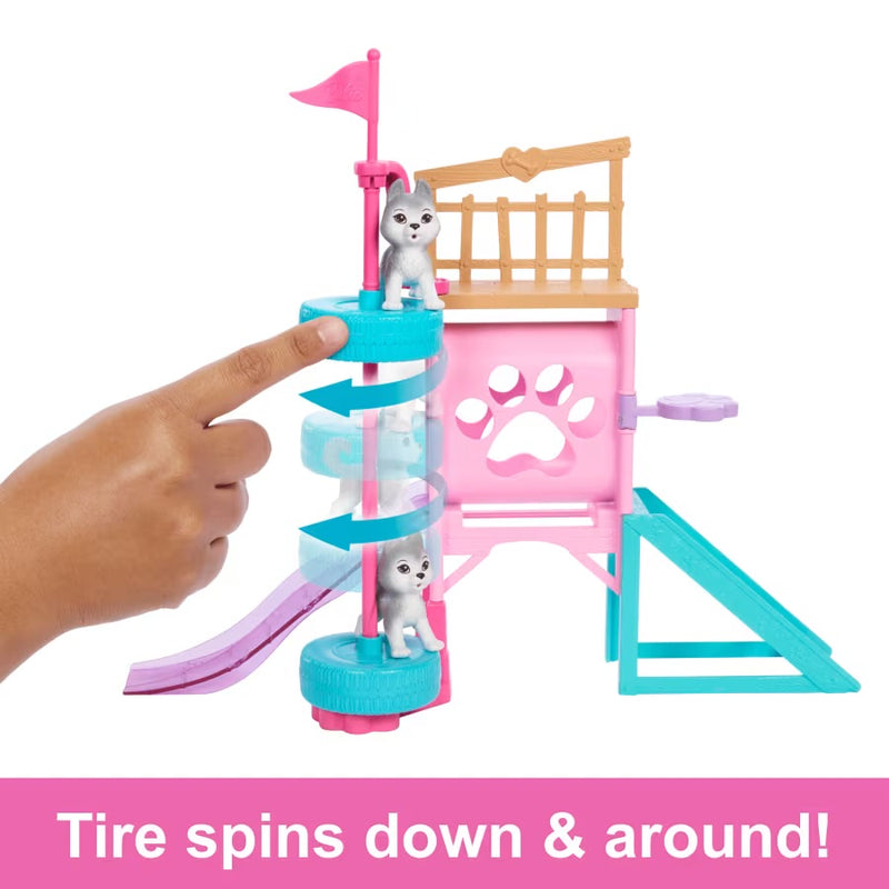 BGMATLHRM10 Barbie - Stacies Puppy Playground Set