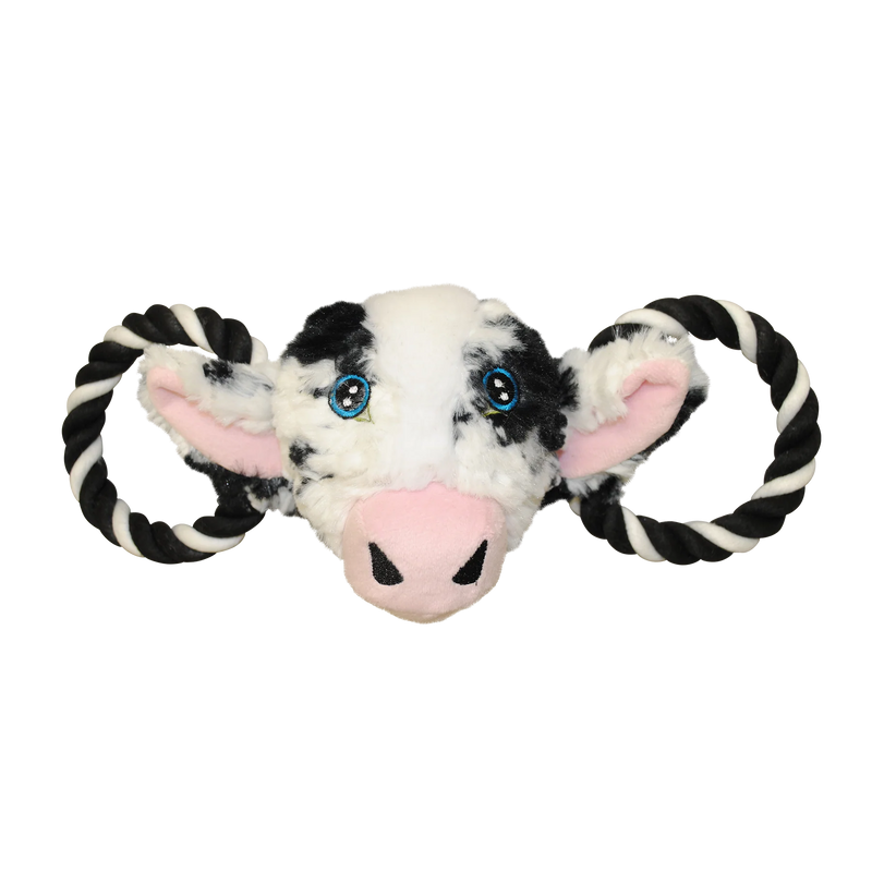 PSTHPJTA84 Dog Toy Jolly Tug-A-Mal Cow- Large