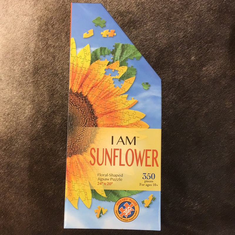 BGM-28309 Floral Shaped Puzzle 350pc- "Sunflower"