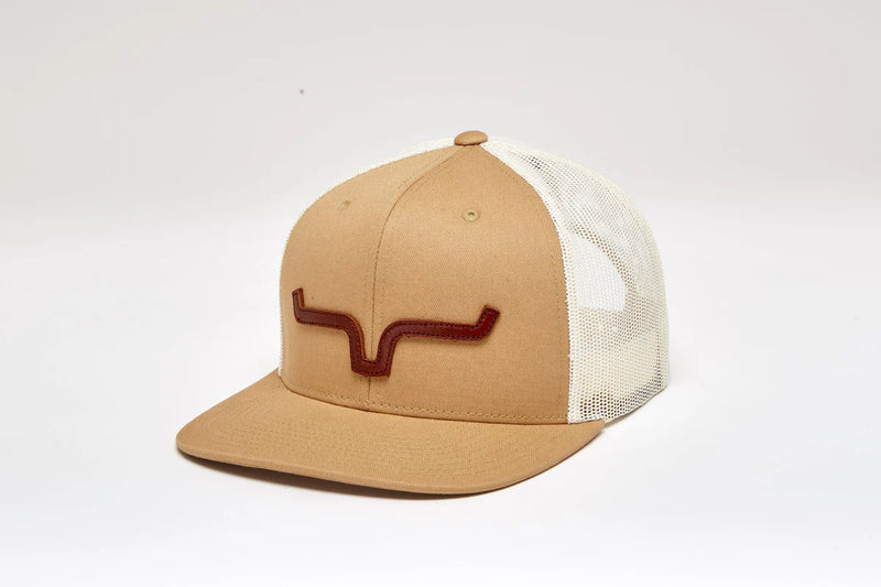CLKIMES-HAT-ATG BRN Kimes Ranch  Ball Caps " ATG Brown w/ Leather Logo"
