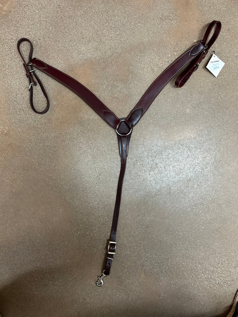 TKBC9006-L Breastcollar 1 3/4" Latigo Leather