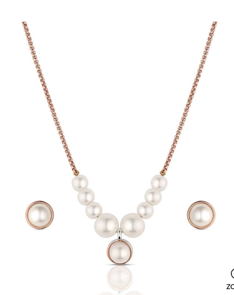 BGJS6467 Jewellery Set - Pearl Of The Plains