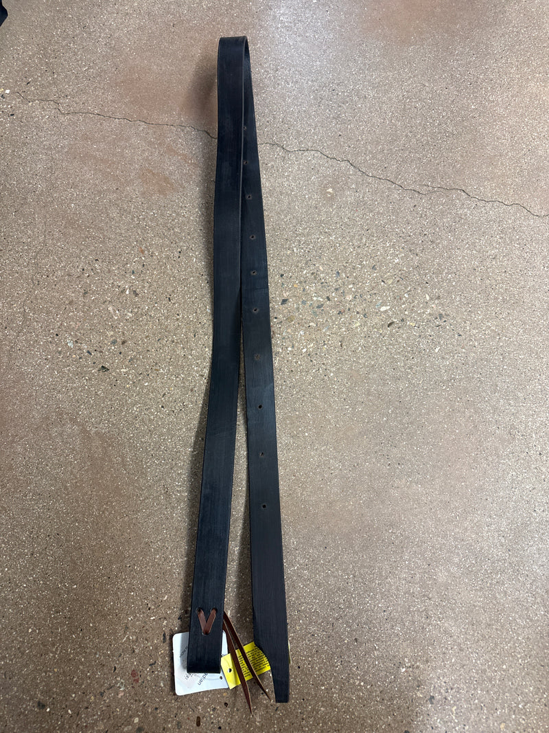 TKWA2108-BLK-1 1/2” Latigo Leather Tie Strap