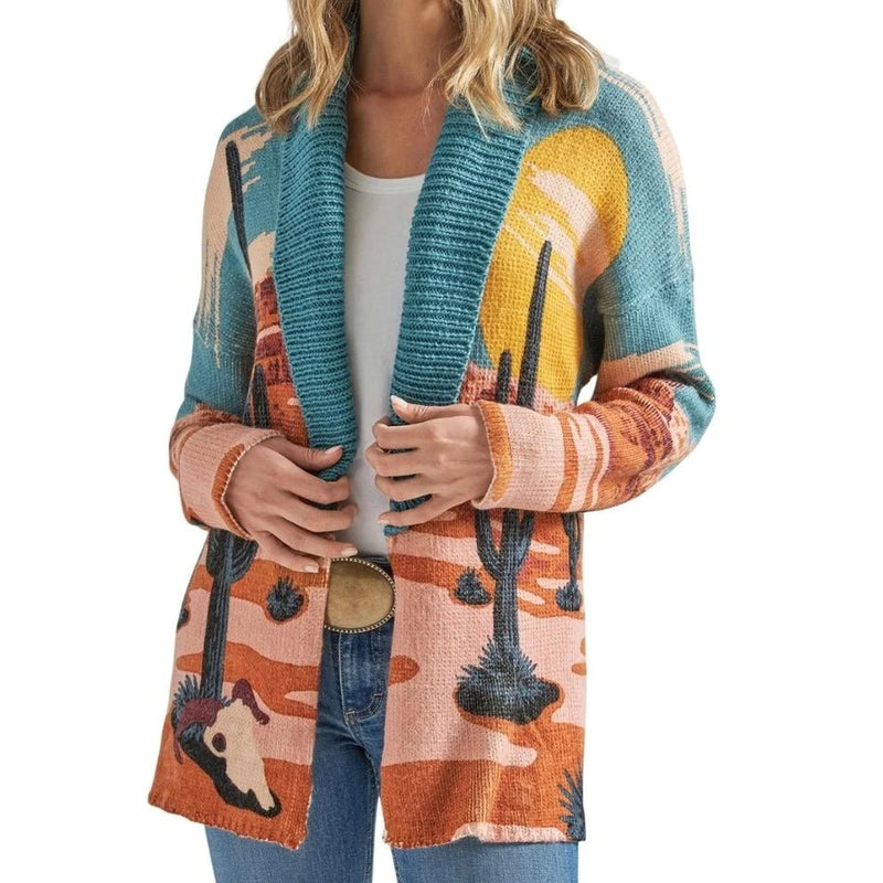 CL112339173-L Women's Wrangler Cardi Dessert Multi