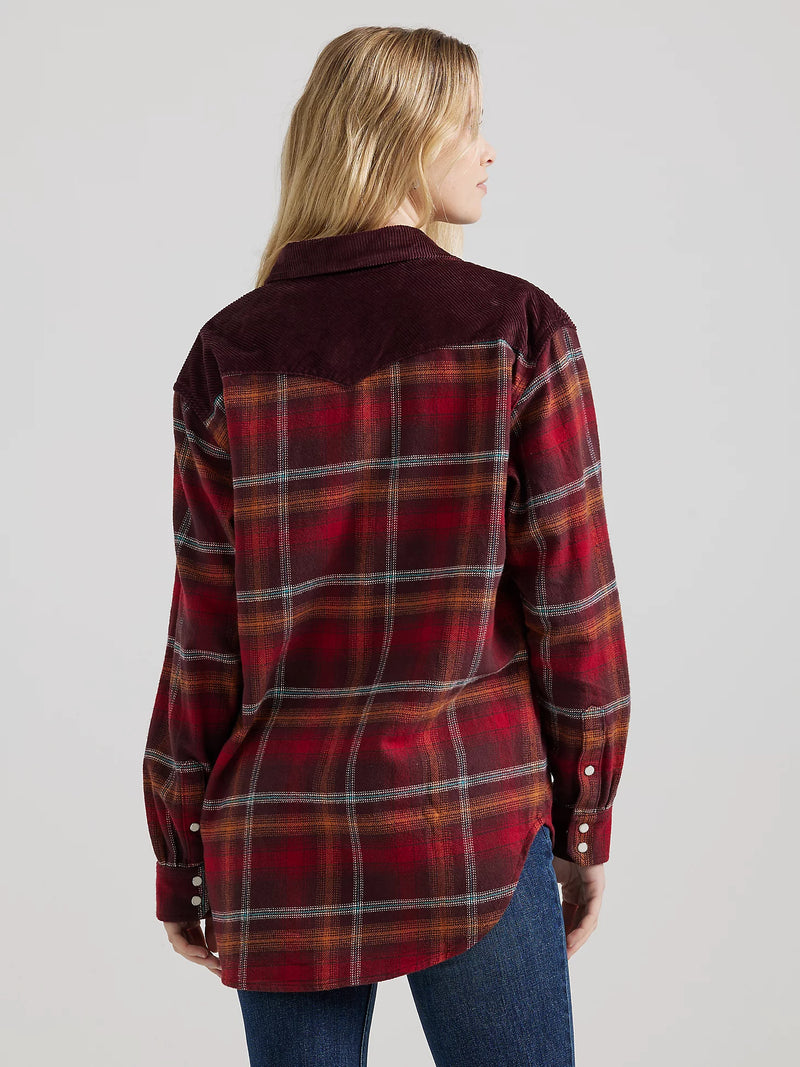 CL112356643 Wrangler Ladies Retro Lumberjack Plaid