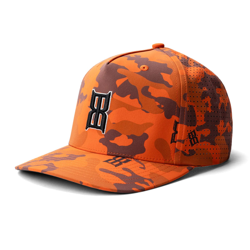 CLH0296 BEX Ball Cap - Blaze Camo (Orange)