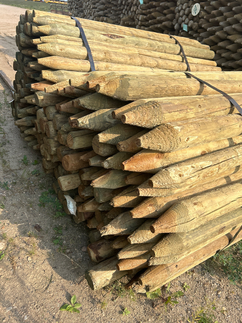FE236 Aall Posts 2-3"x 6' Treated 180/bundle - AallCann