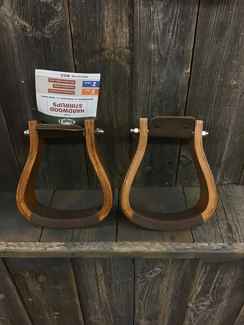 TK57-1015 Stirrup 3" Neck 2" Tread-Oak