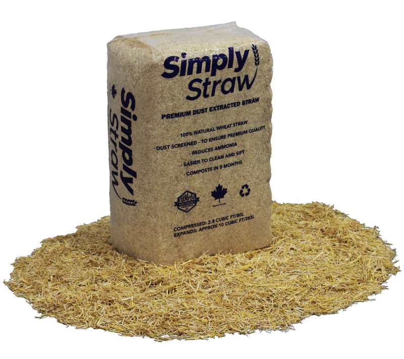 HGSIMPLYSTRAW Simply Straw Garden and Landscaping Mulch 2.8 Cu Ft