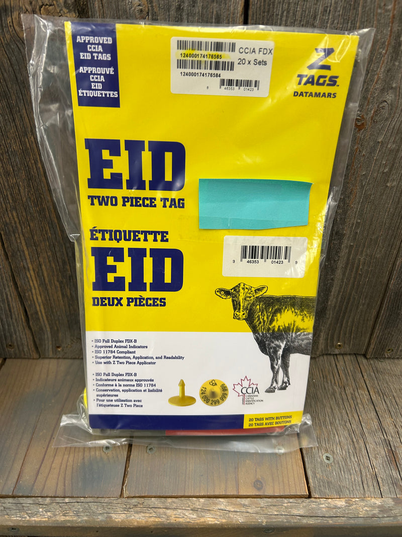 CCIA4 CCIA Z-Tags 20/pkg