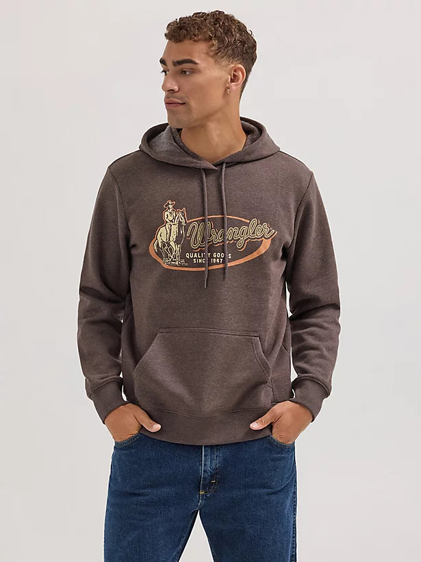 CL112354255  Mens Wrangler Hoodie w/Cowboy