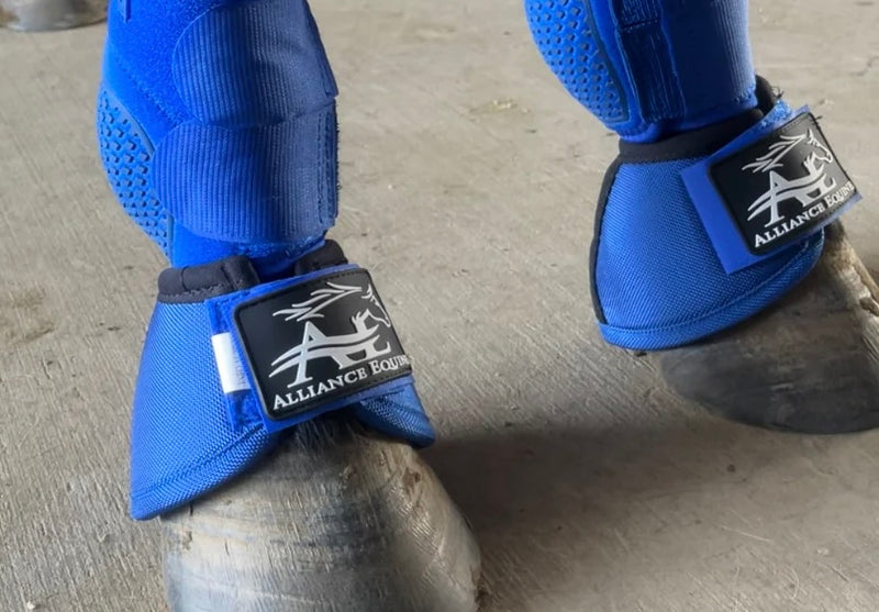 TKNO-TURN Alliance Equine No-Turn Bell Boots
