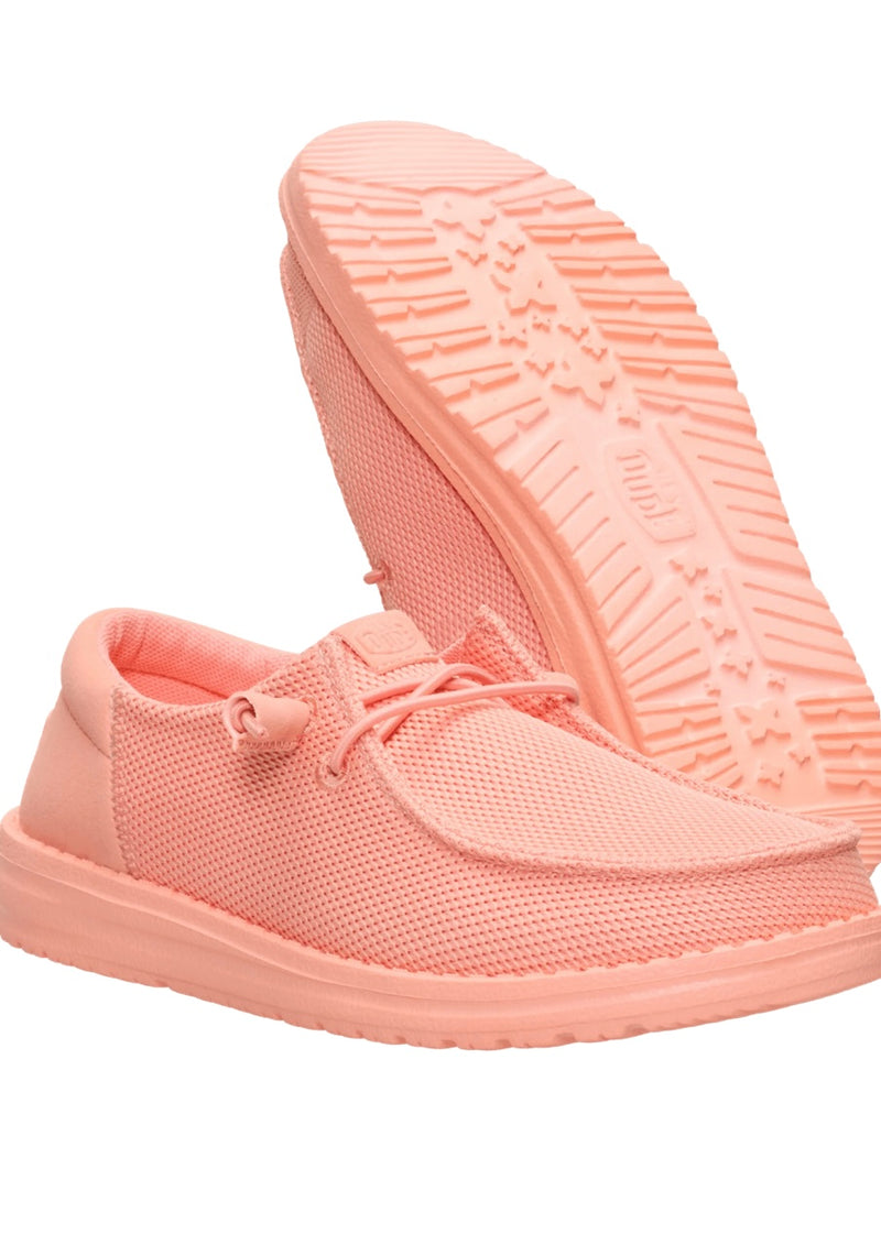 CL40065-7AY-6 Hey Dude Women's- Wendy Funk- Peach Pink