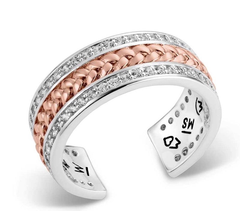 BGRG6446 Ring- Blooming Scroll