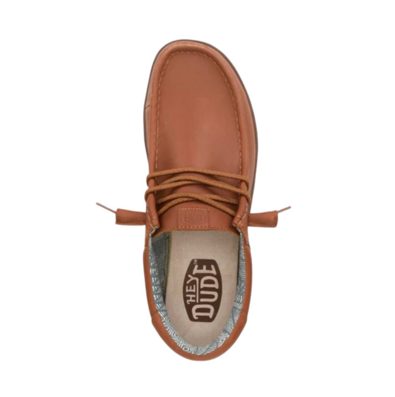 CL44437-21N Hey Dude Men's- Paul Leather Cognac