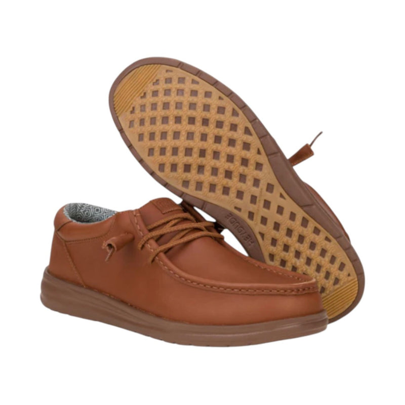 CL44437-21N Hey Dude Men's- Paul Leather Cognac