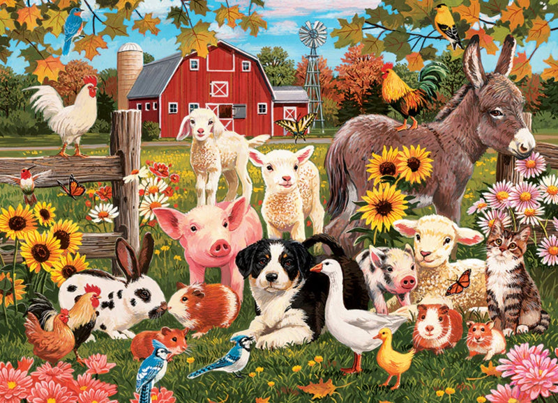 BG654-0581 Puzzle - Family Farm 350 pc (Family Pieces)