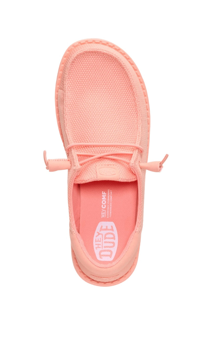 CL40065-7AY-6 Hey Dude Women's- Wendy Funk- Peach Pink