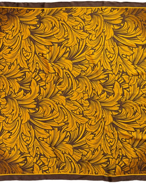 CLSCRFPAIS--Golden Scarf Silk Cowboy Paisley - 34"