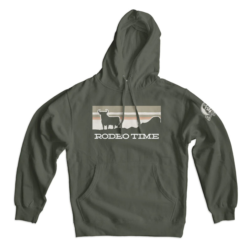 CLH-16 Dale Brisby - Unisex Hoodie Rodeo Time Sunset