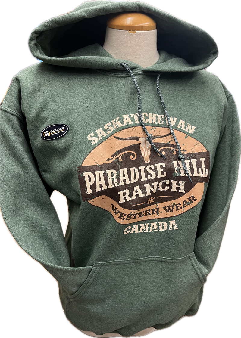 CLGD18500 (SIZE MEDIUM)  Paradise Hill Ranch & Western Wear Hoodie