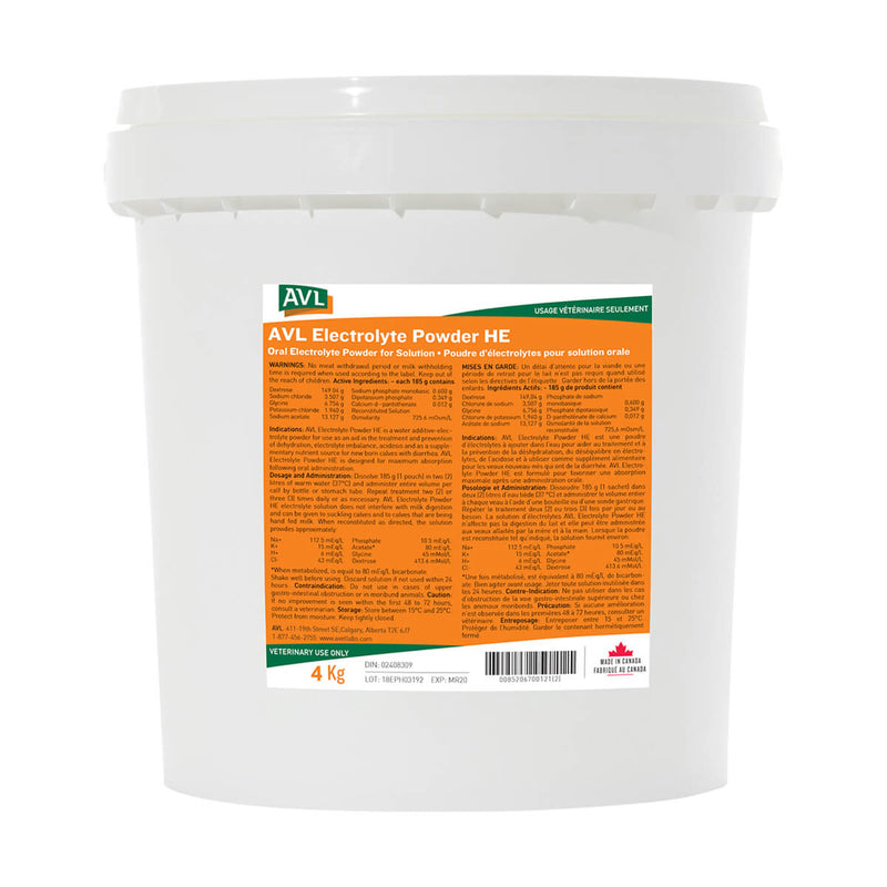 AC1021-011 Electrolyte Powder HE AVL 4kg