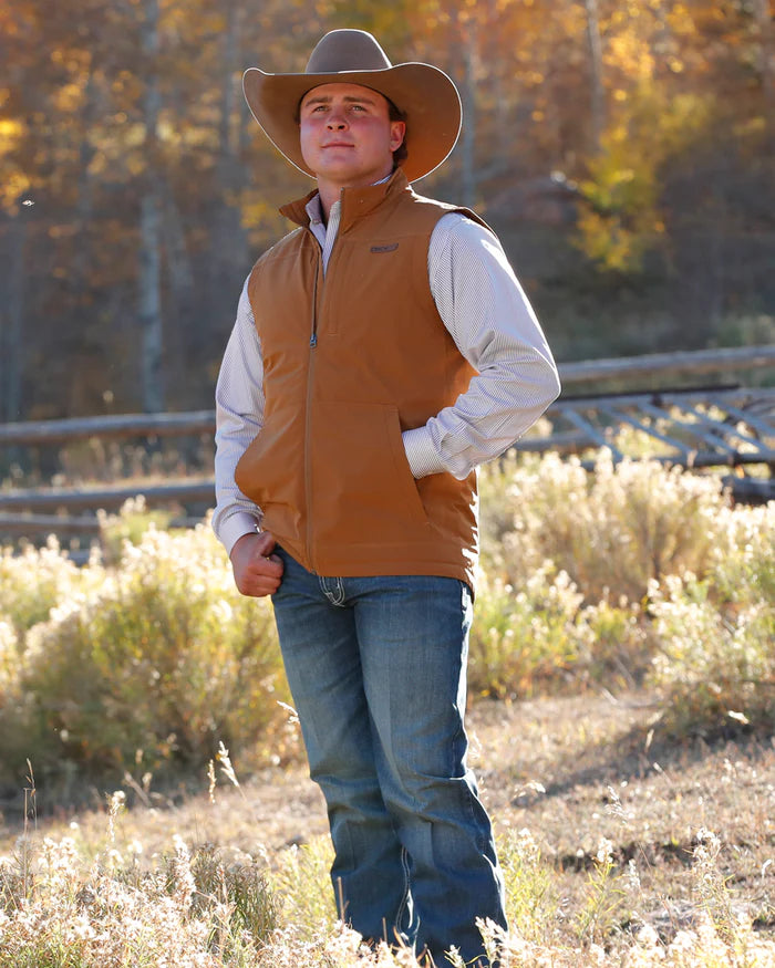 CLMWV1927002 Cinch Men's Canvas Vest