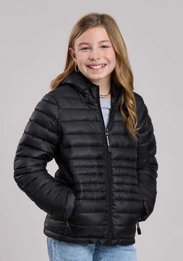 CL03-298-0693-62 Girls Roper Down Hooded Jacket