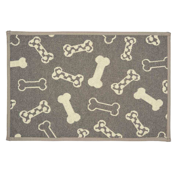 PS429-07568 Pet Feeding Mat Polka Dot with Bones