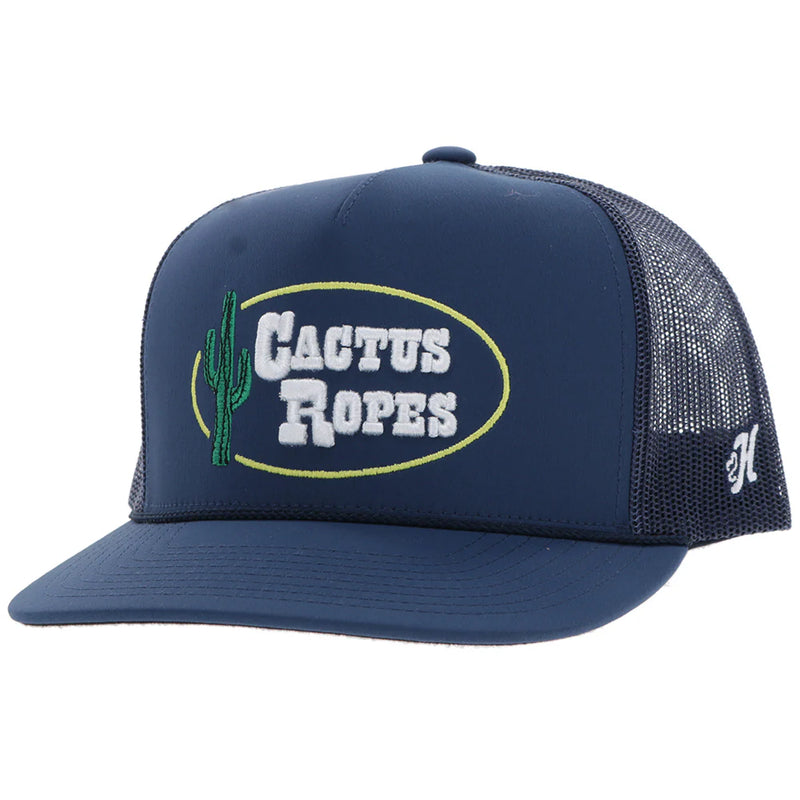 CLCR115 Hooey Cactus Ropes Ball Cap- Navy