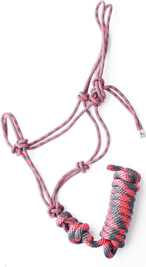 TKHR-AVG-Cor/Cha Halter Rope w/ 10' Lead