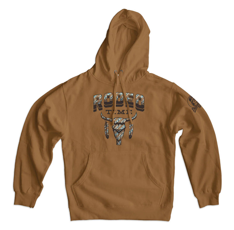 CLH-17-S-Brown Dale Brisby - Unisex Hoodie Rodeo Time Tribal