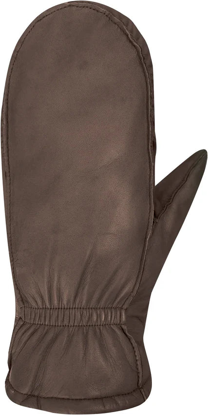 CL7B810-L-Dk Brown Auclair Mitts Ladies- Kiva Moccasin