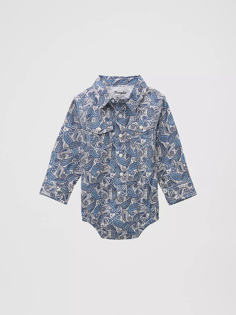 CL112369536 Baby Boy Wrangler Western L/S Shirt- Paisley