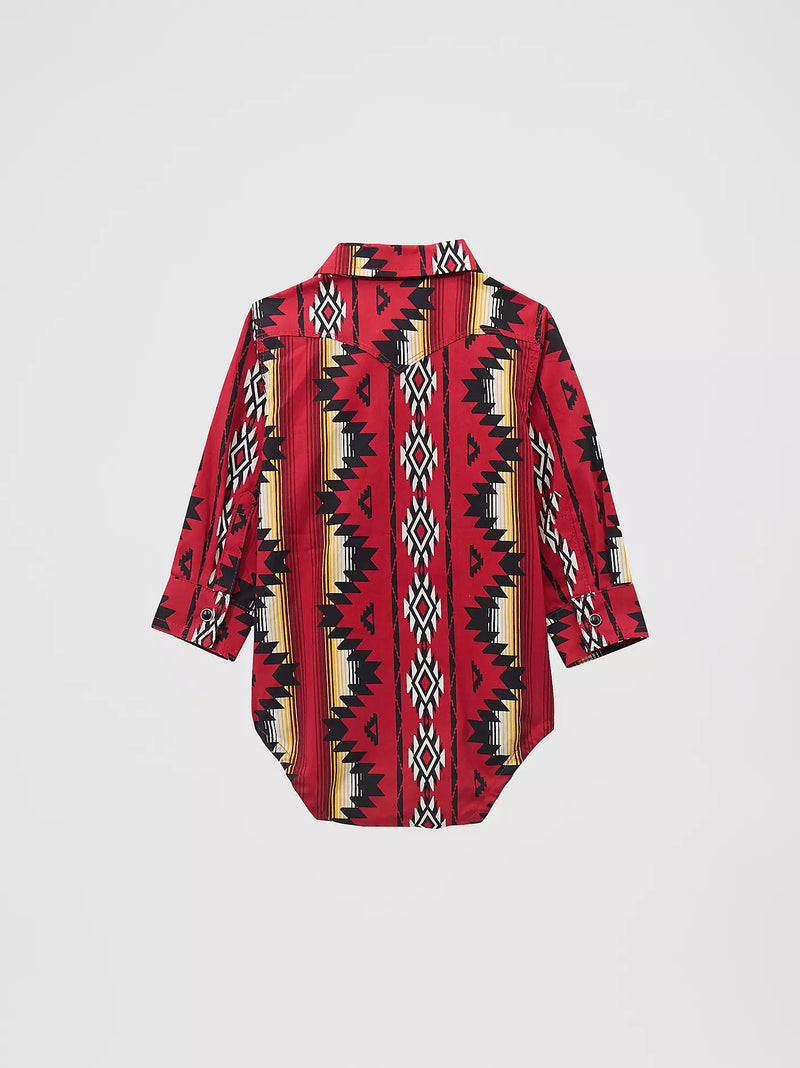 CL112369546 Baby Boy Wrangler Western L/S Shirt- Aztec