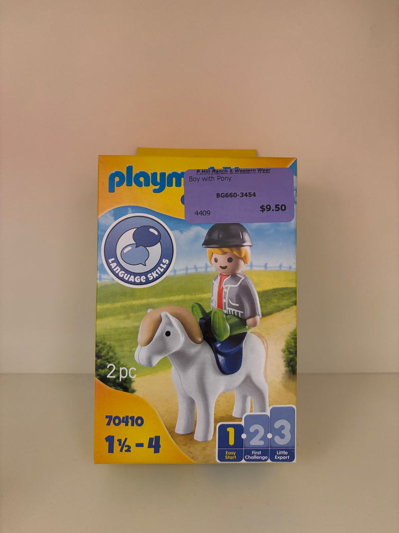 BG660-3454 Boy with Pony