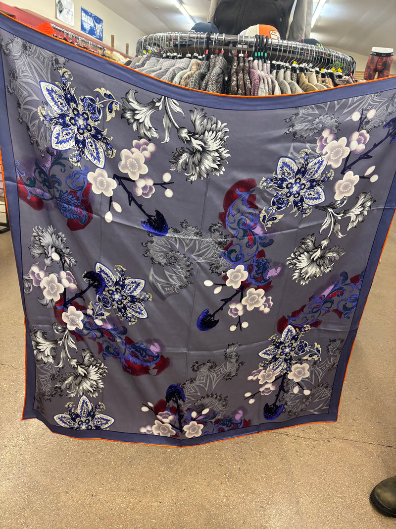 CLSCRFCHARMEUSE---Gry Ghos Scarf Silk Charmeuse - 34"