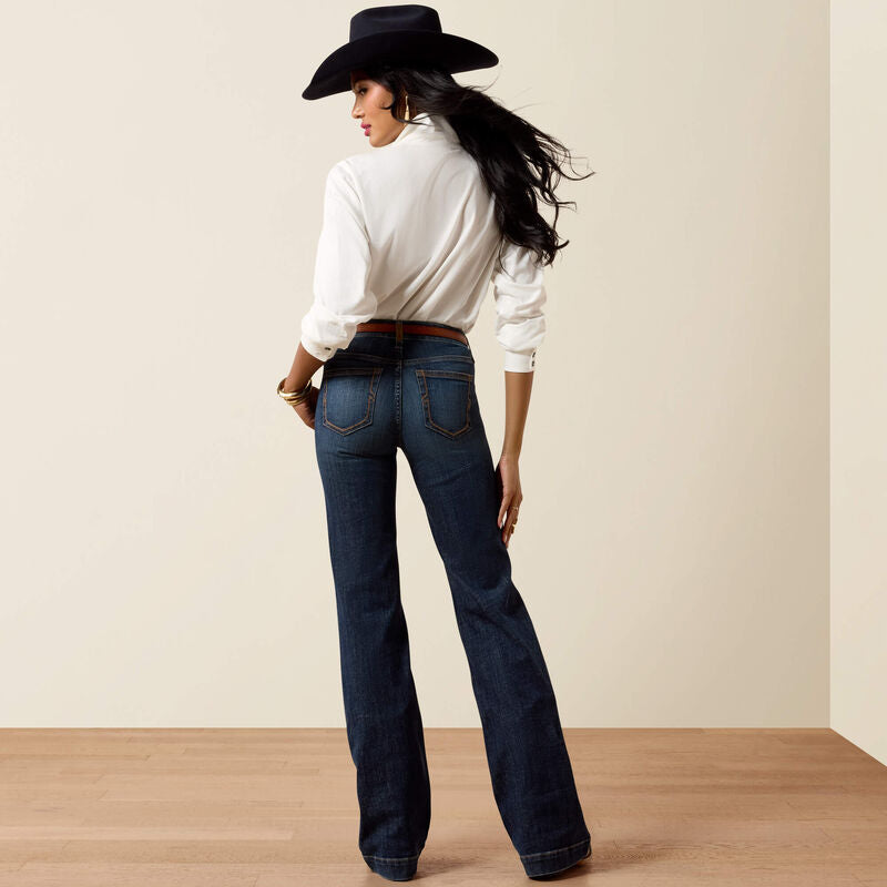 CL10072974 Ariat Ladies Jeans-Perfect Rise Trouser- Flordia